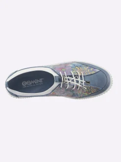Mokassins & Slippers|Gemini Slipper mit weich gepolsterter Innensohle jeansblau-bunt