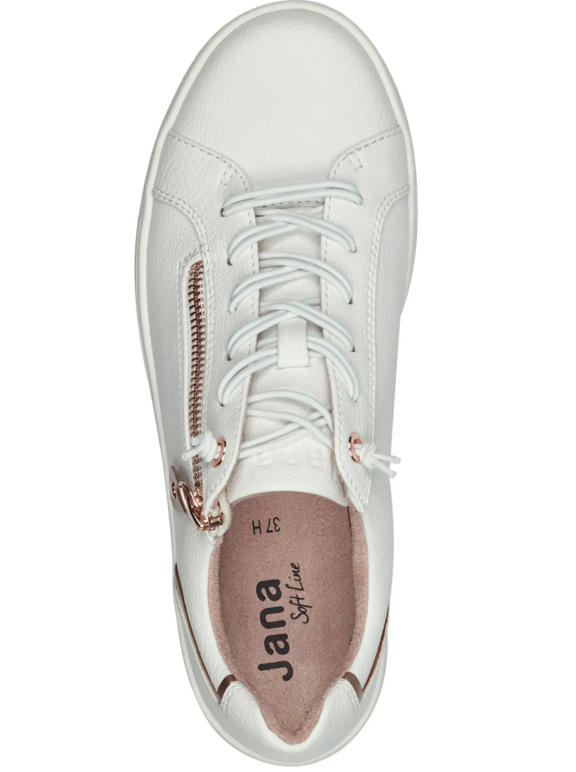 Sneakers & Schnürer|Jana Sneaker weiß
