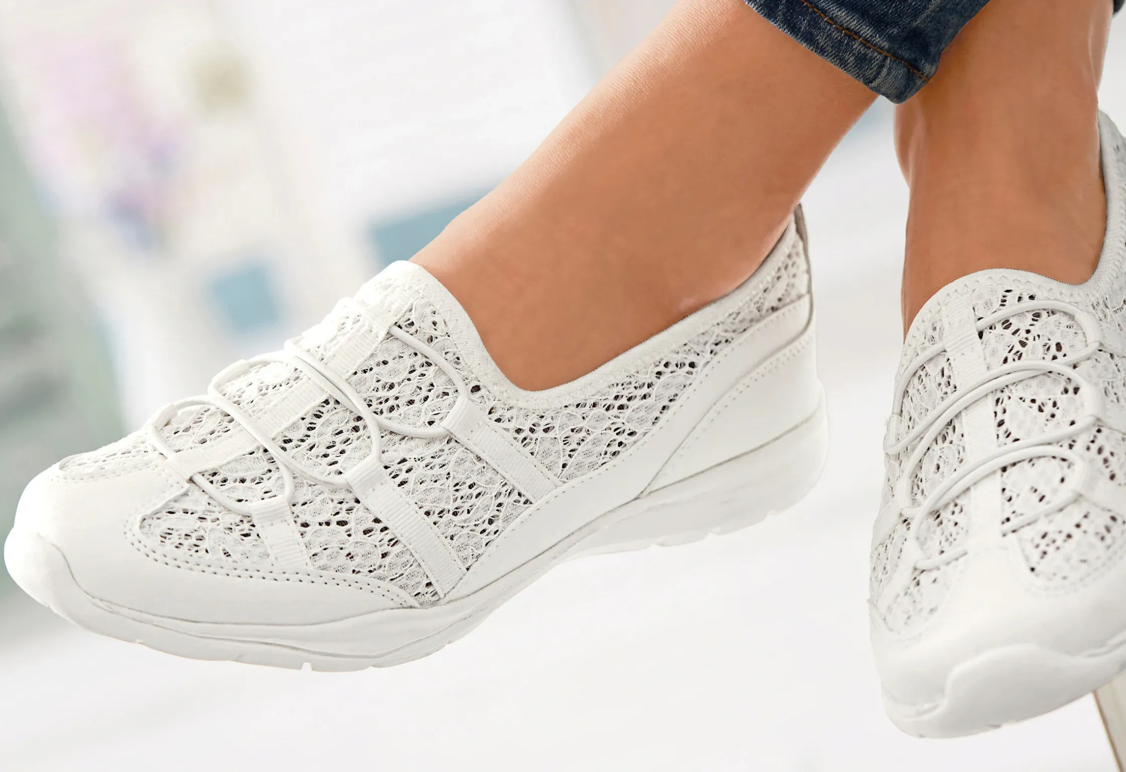 Sneakers & Schnürer|LASCANA Sneaker weiß