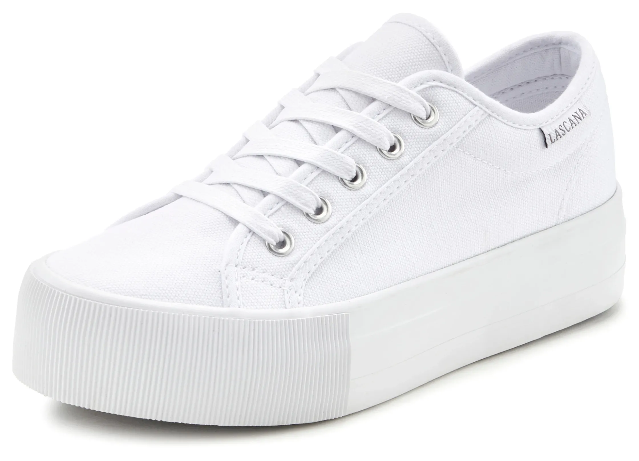 Sneakers & Schnürer|LASCANA Sneaker weiß