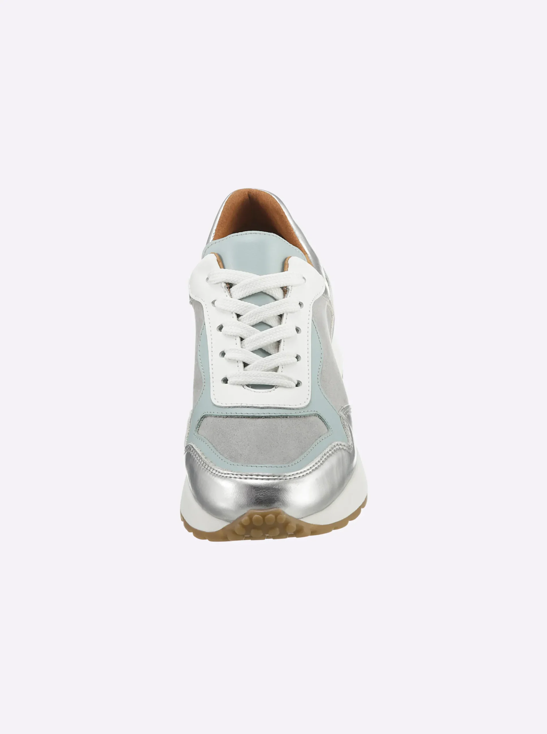 Sneakers & Schnürer|heine Sneaker grau-silberfarben