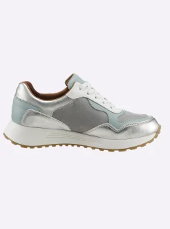 Sneakers & Schnürer|heine Sneaker grau-silberfarben
