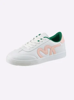 Sneakers & Schnürer|heine Sneaker weiß-rosé