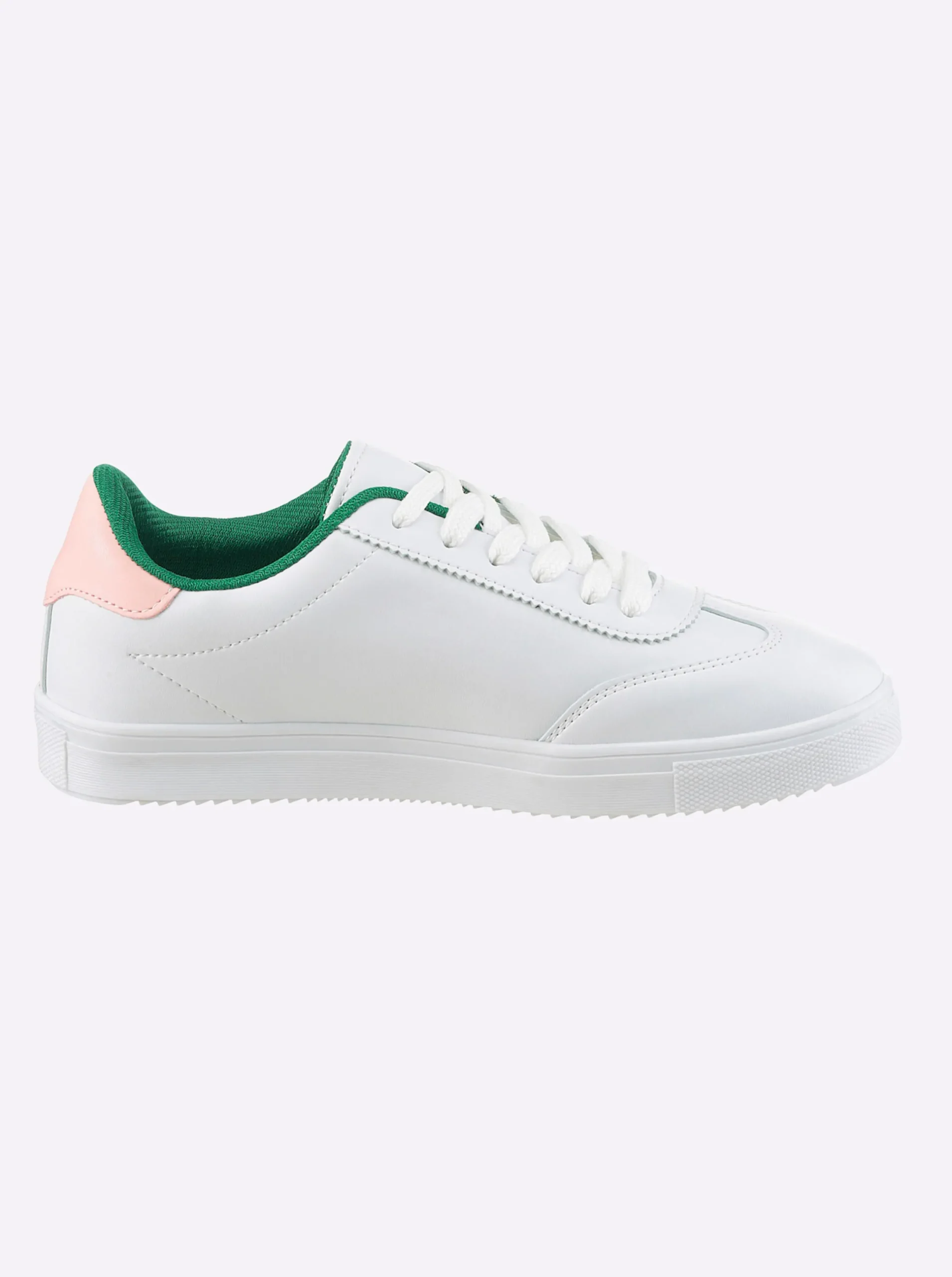 Sneakers & Schnürer|heine Sneaker weiß-rosé