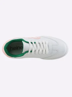 Sneakers & Schnürer|heine Sneaker weiß-rosé