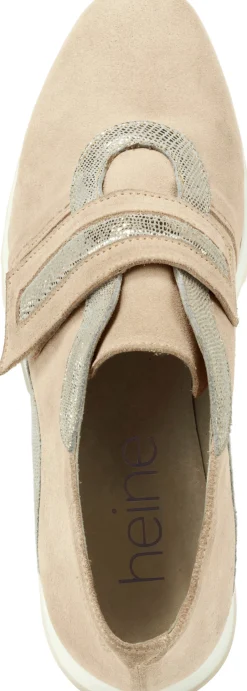 Sneakers & Schnürer|heine Sneaker sand-goldfarben