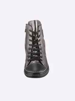 Sneakers & Schnürer|Andrea Conti Sneaker schwarz-platinfarben