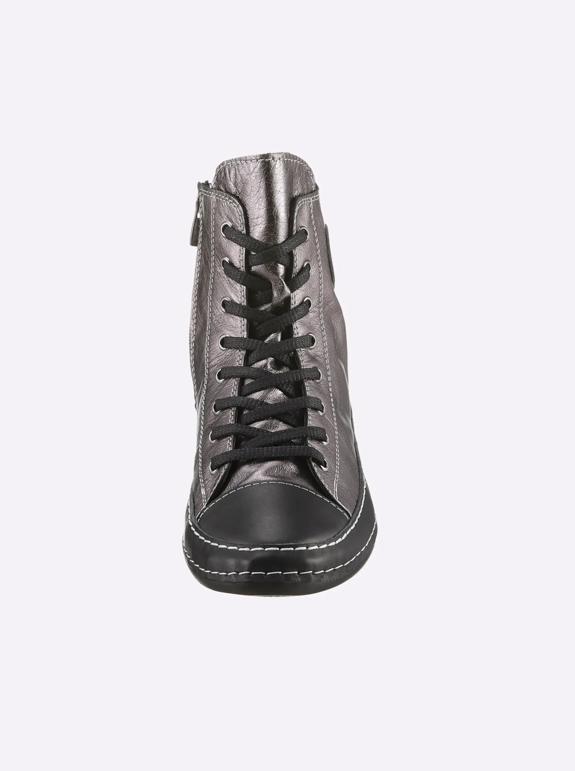 Sneakers & Schnürer|Andrea Conti Sneaker schwarz-platinfarben