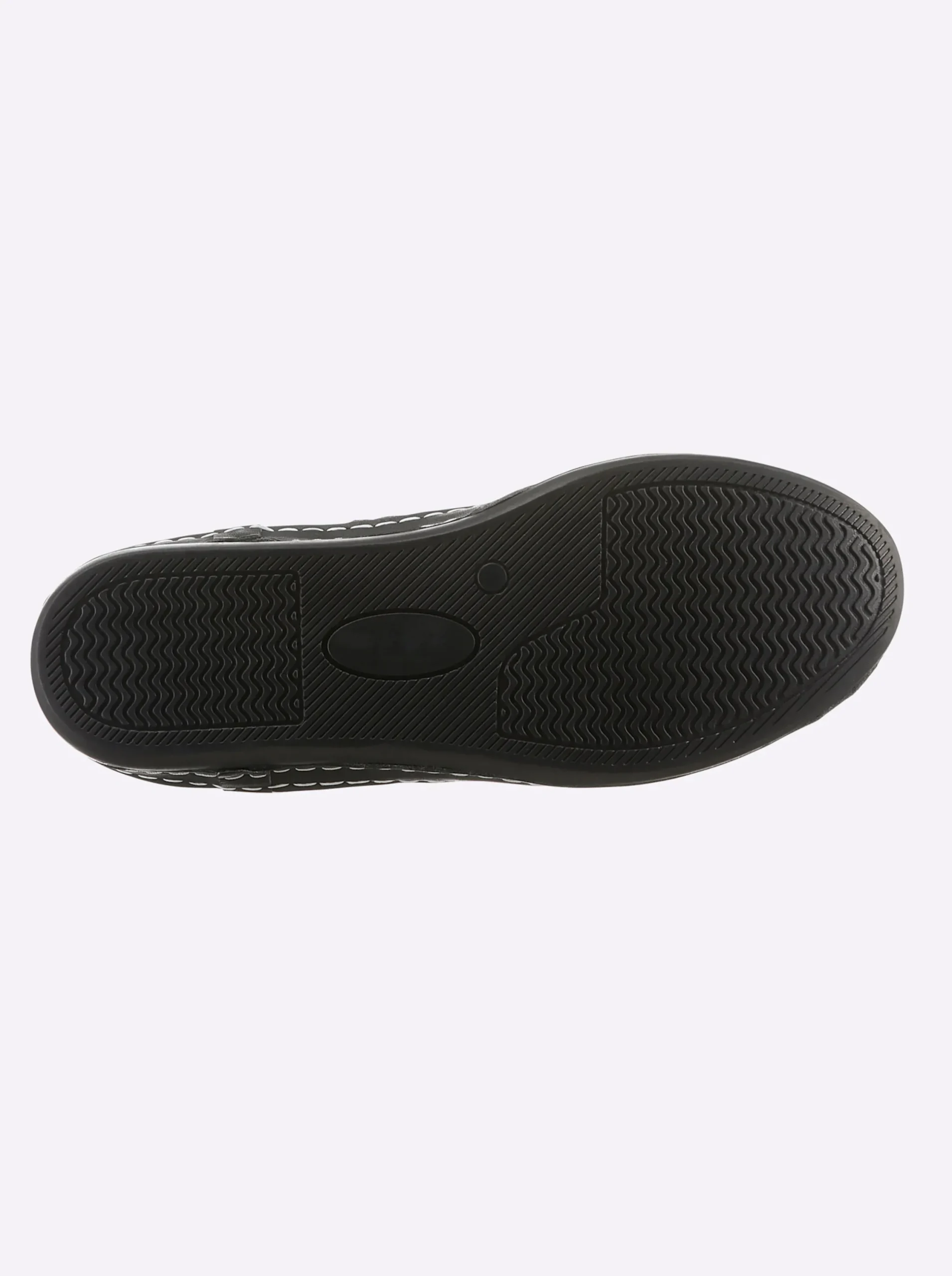 Sneakers & Schnürer|Andrea Conti Sneaker schwarz-platinfarben