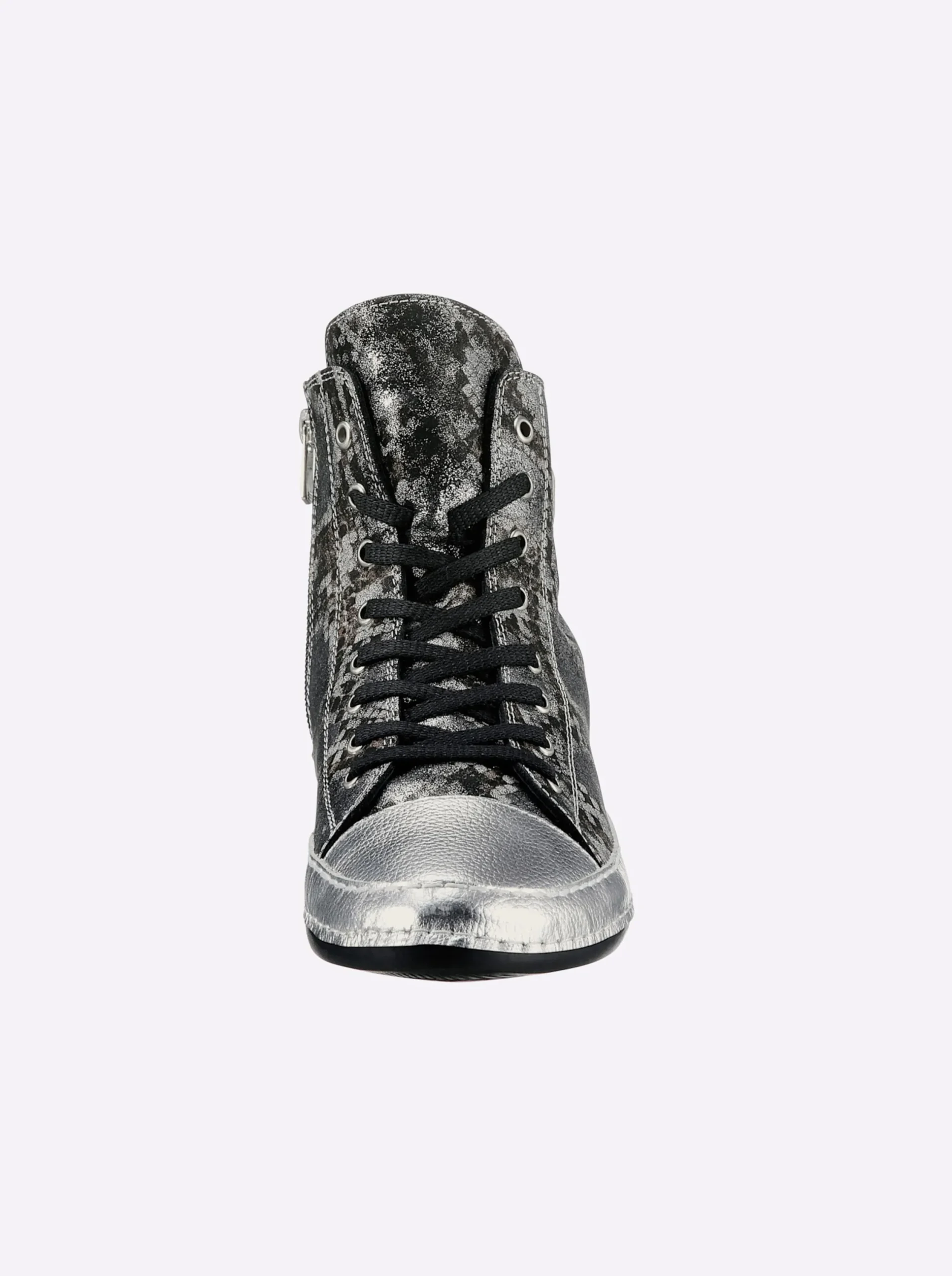 Sneakers & Schnürer|Andrea Conti Sneaker schwarz-silberfarben