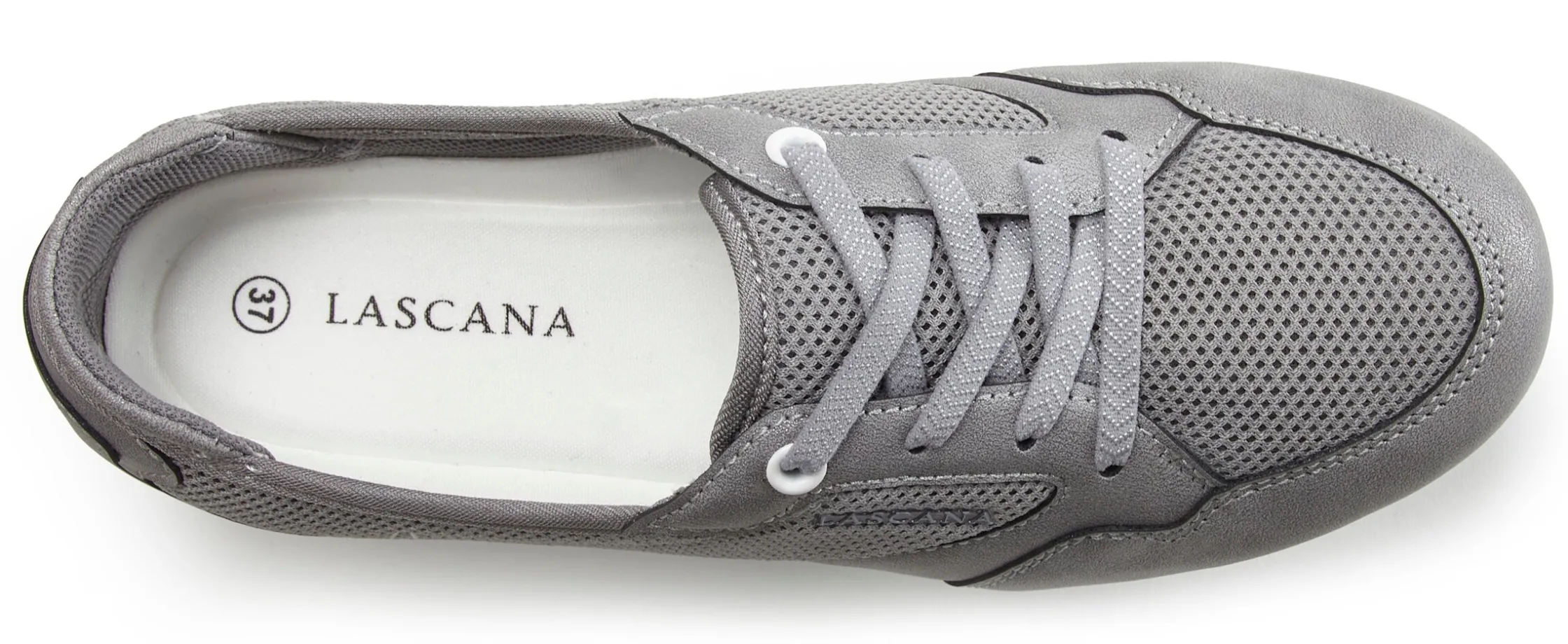 Sneakers & Schnürer|LASCANA Sneaker hellgrau