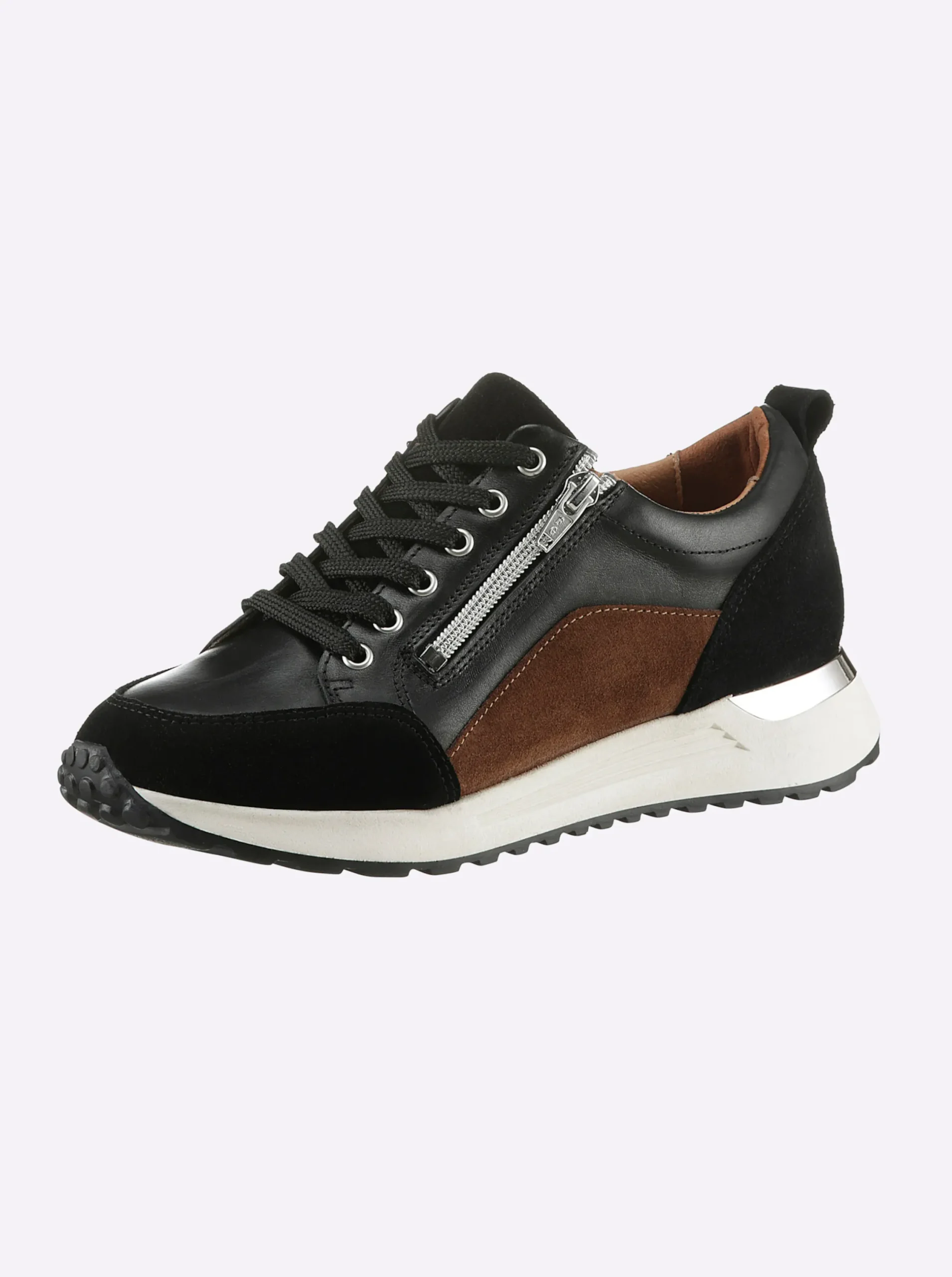 Sneakers & Schnürer|heine Sneaker schwarz-braun