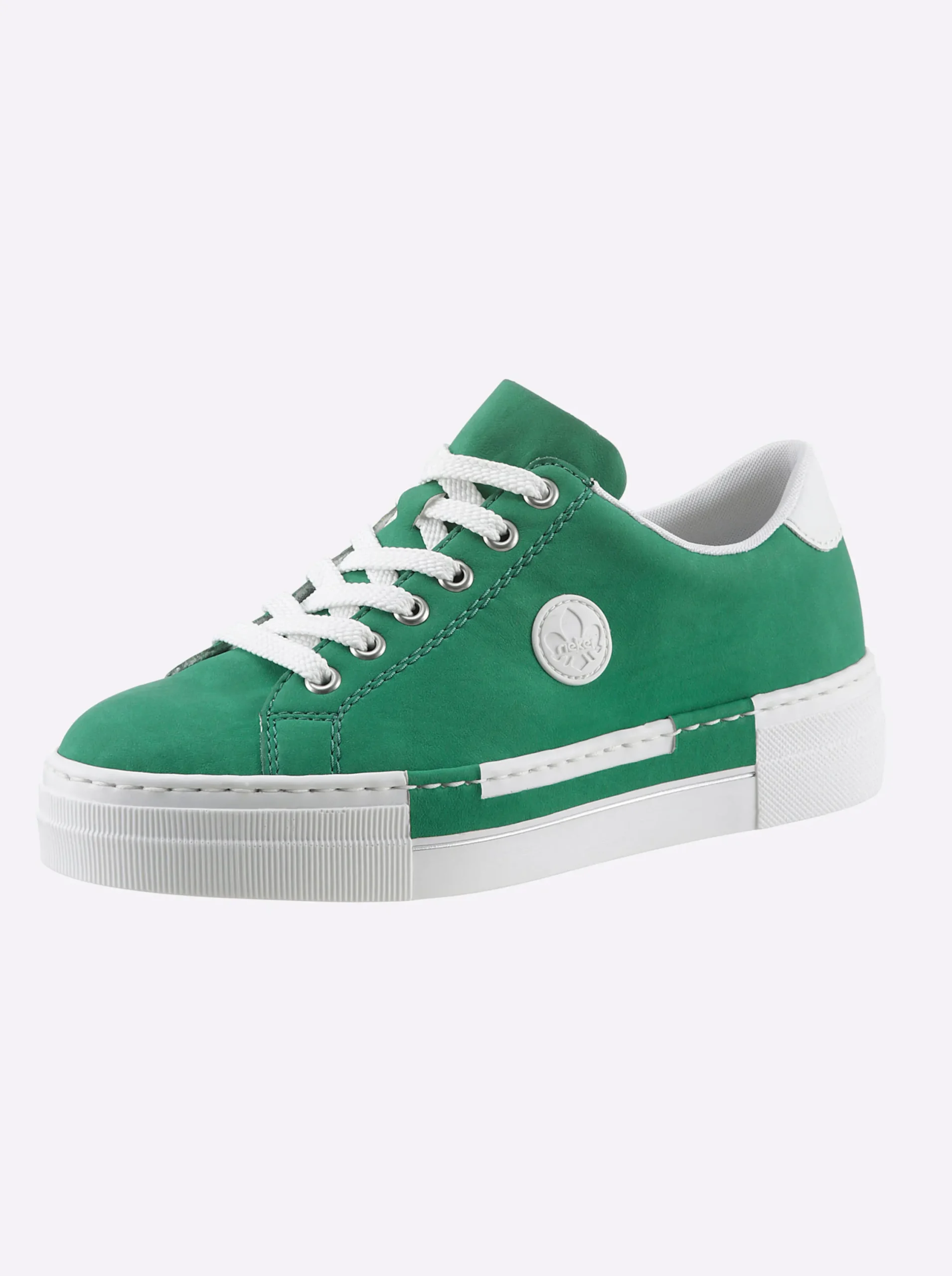 Sneakers & Schnürer|Rieker Sneaker grasgrün