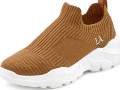 Sneakers & Schnürer|LASCANA Sneaker camelfarben