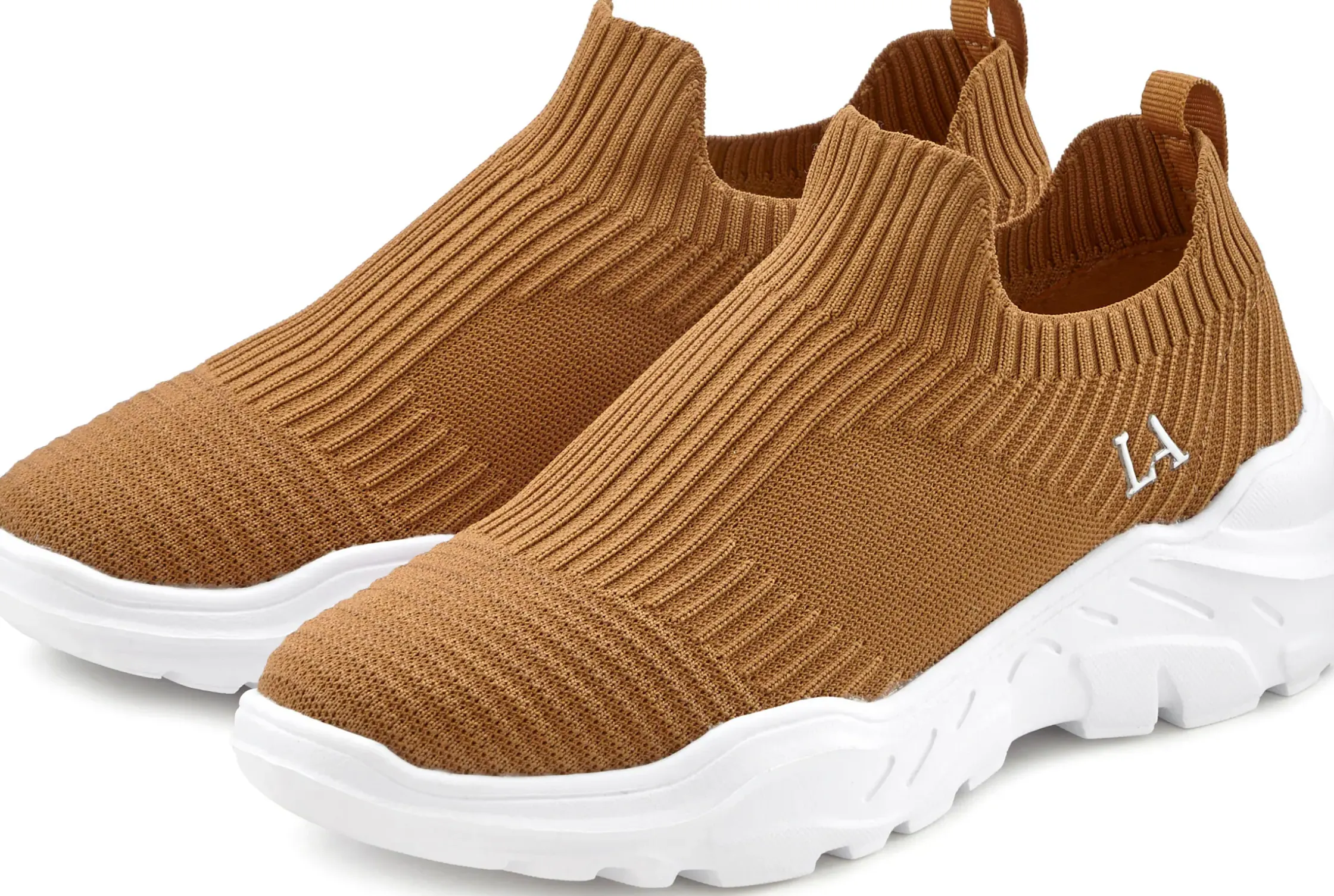 Sneakers & Schnürer|LASCANA Sneaker camelfarben