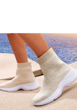 Sneakers & Schnürer|LASCANA Sneaker beige