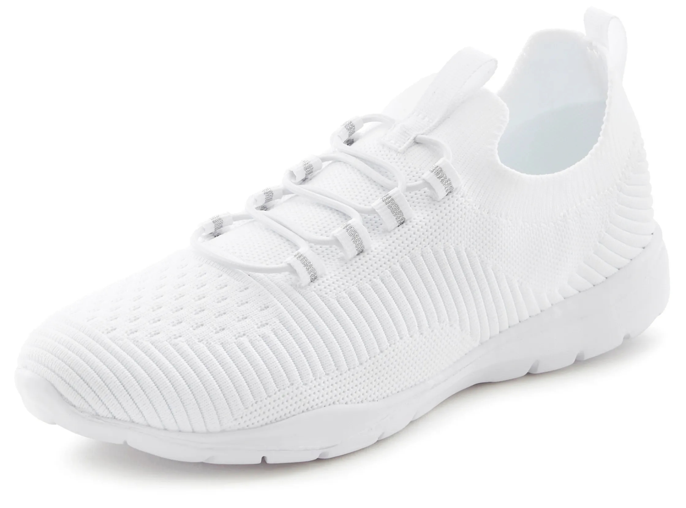 Sneakers & Schnürer|Vivance Sneaker weiß