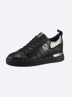 Sneakers & Schnürer|heine Sneaker schwarz-silberfarben