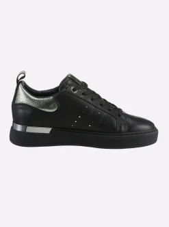 Sneakers & Schnürer|heine Sneaker schwarz-silberfarben