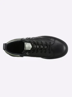 Sneakers & Schnürer|heine Sneaker schwarz-silberfarben