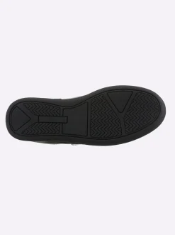 Sneakers & Schnürer|heine Sneaker schwarz-silberfarben