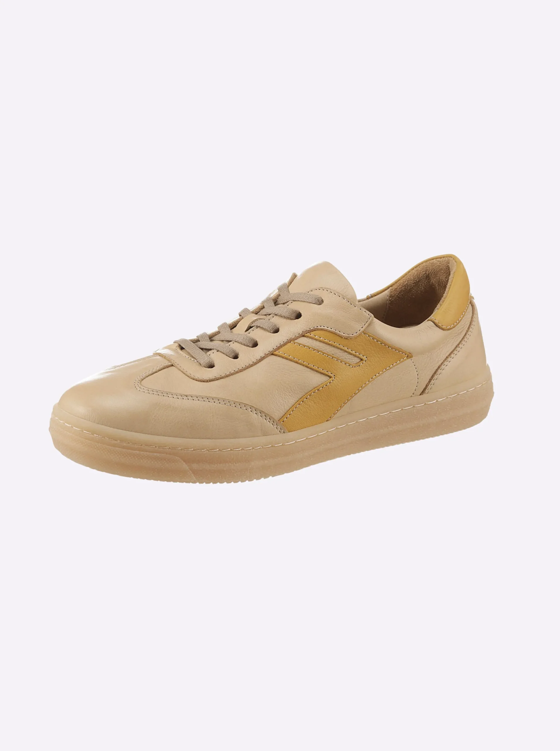 Sneakers & Schnürer| Sneaker camel-gelb