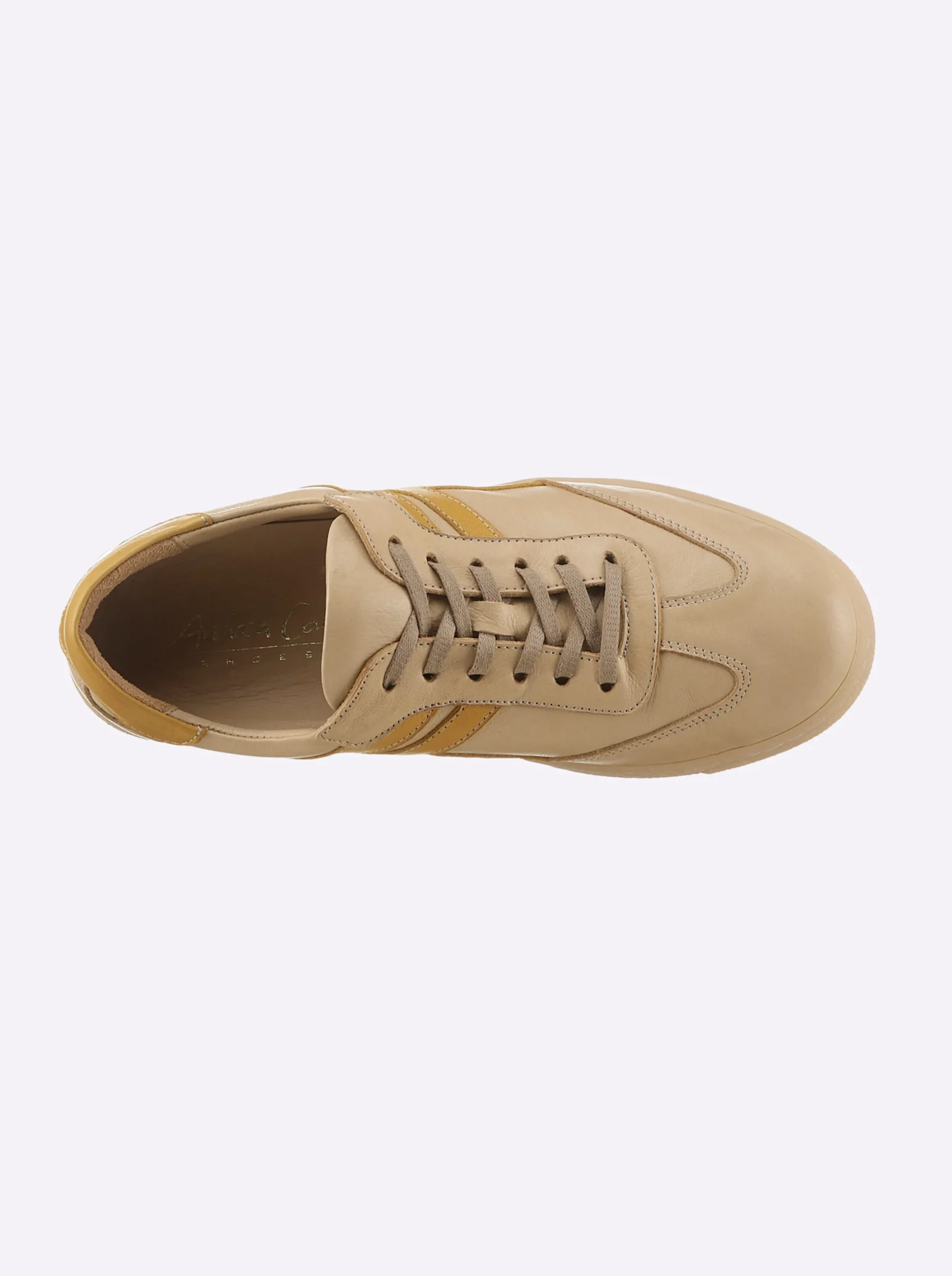 Sneakers & Schnürer| Sneaker camel-gelb