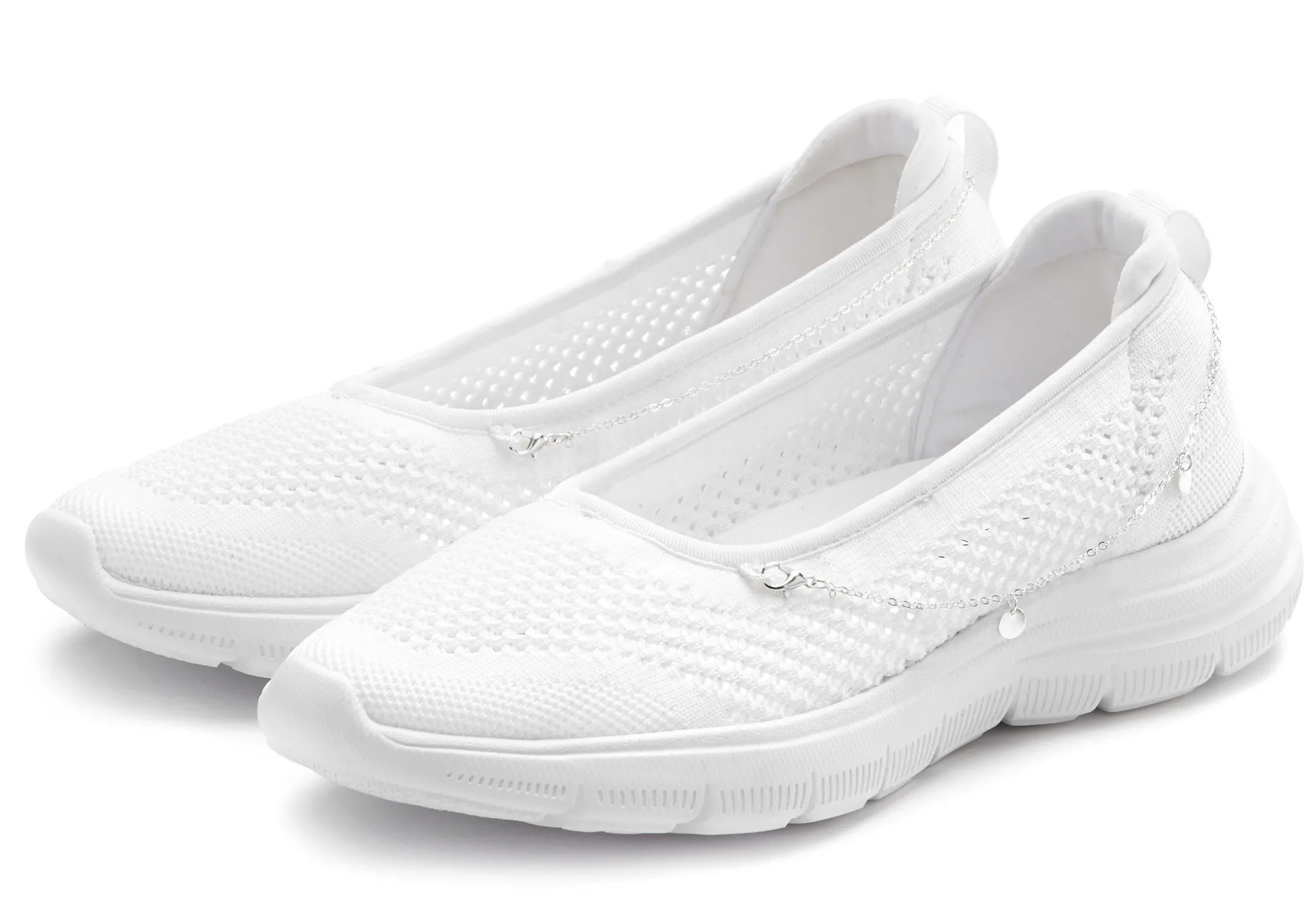 Sneakers & Schnürer|LASCANA Sneaker weiß