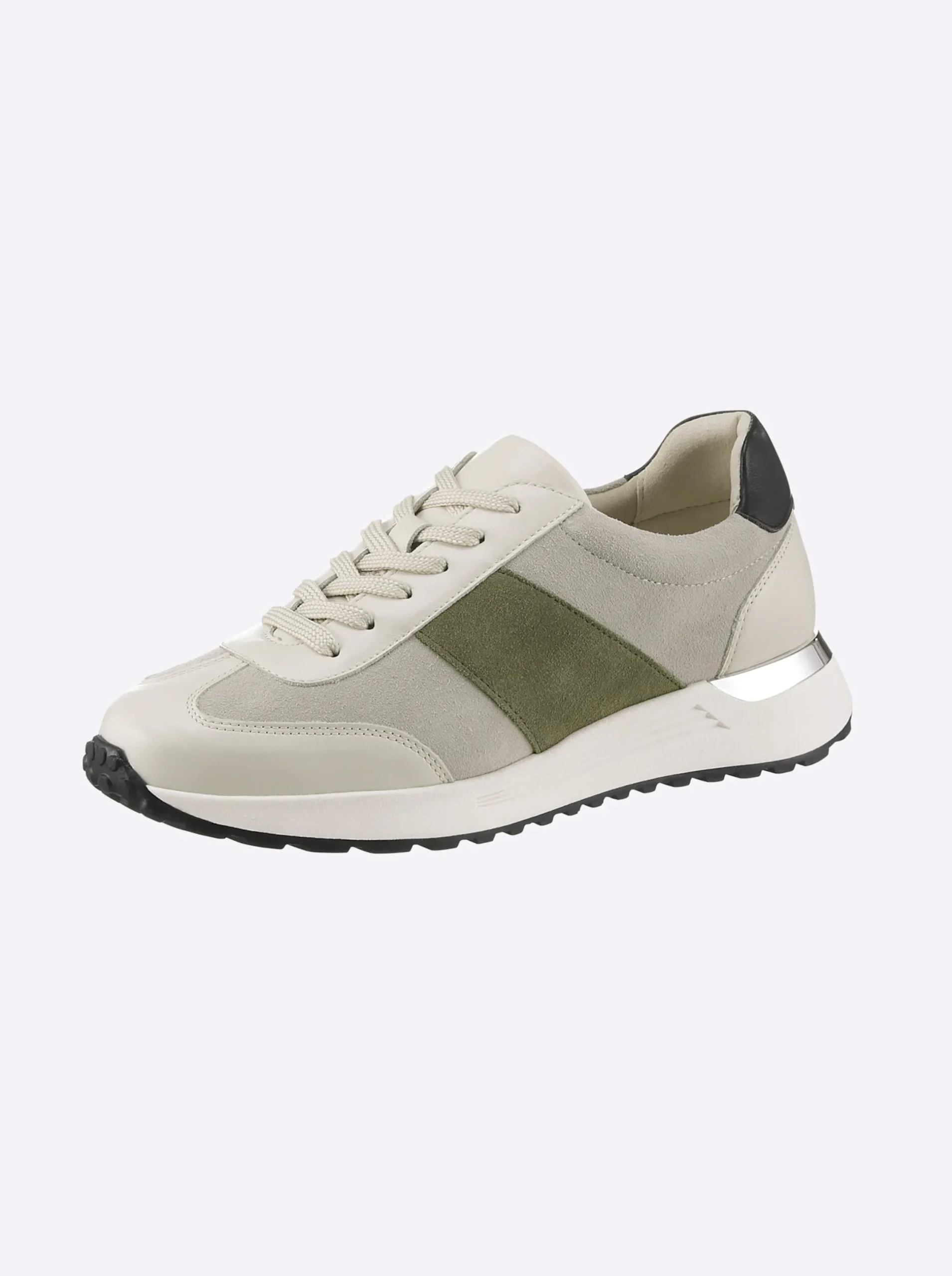 Sneakers & Schnürer|heine Sneaker beige-khaki