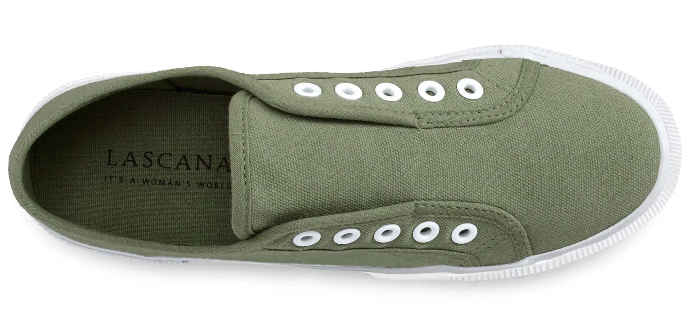 Sneakers & Schnürer|LASCANA Sneaker olivgrün