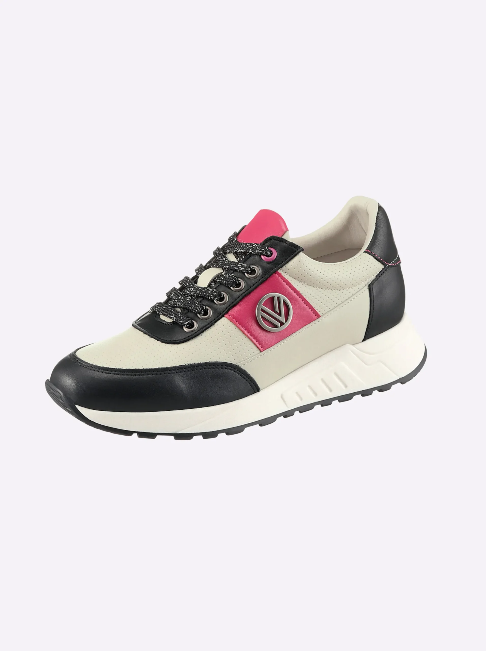 Sneakers & Schnürer|heine Sneaker creme-bunt