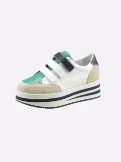 Sneakers & Schnürer|heine Sneaker weiß-grün