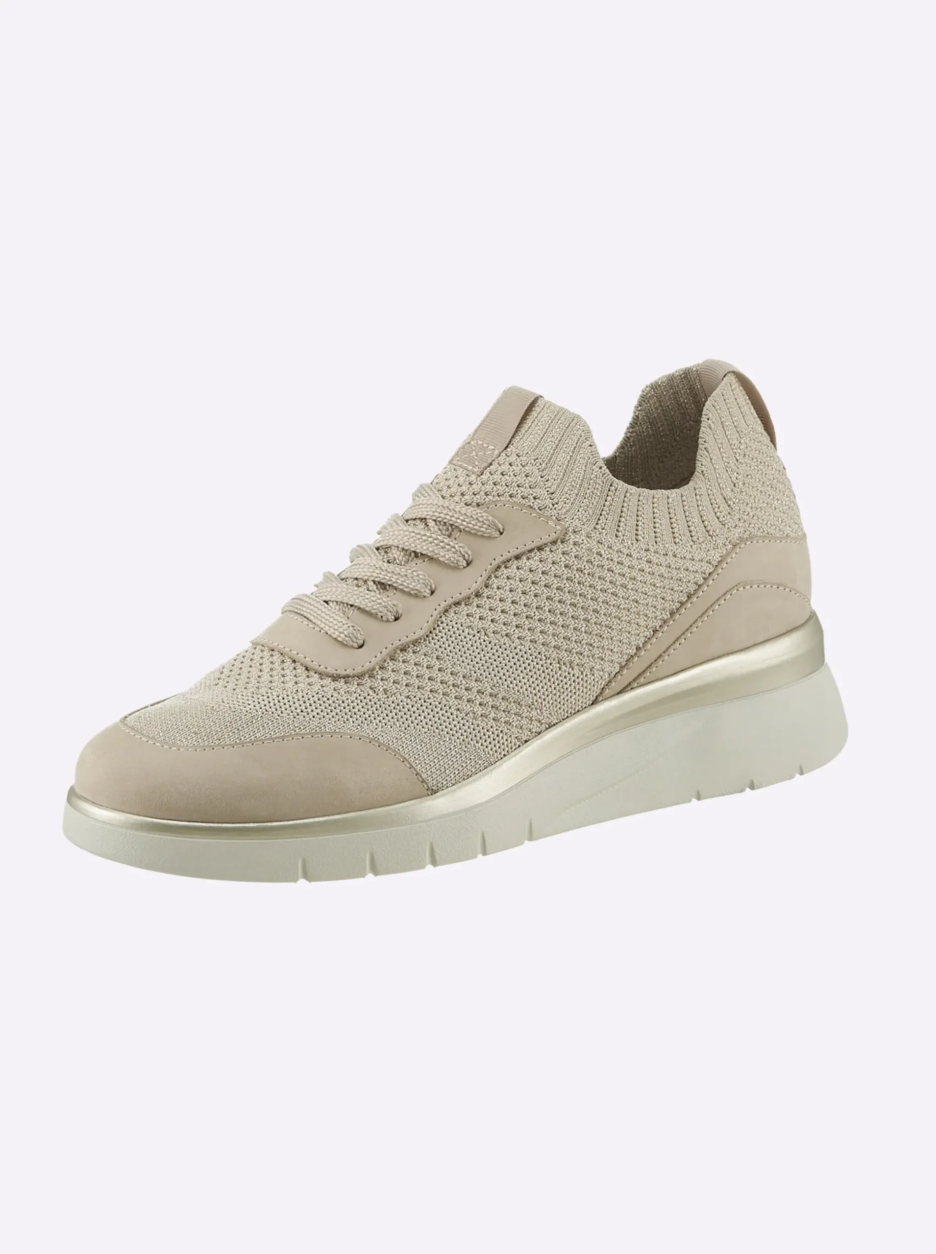 Sneakers & Schnürer|heine Sneaker sand