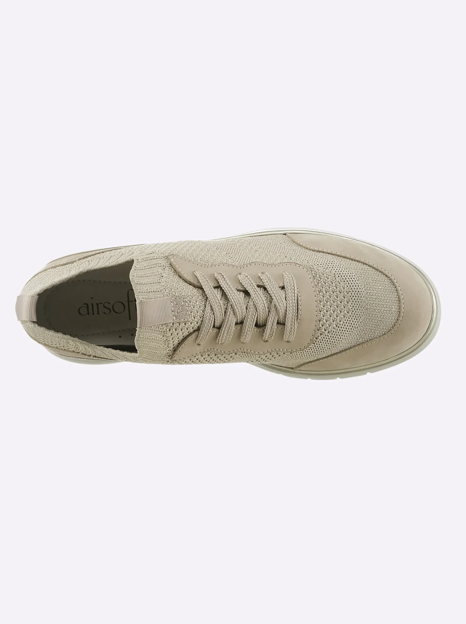 Sneakers & Schnürer|heine Sneaker sand