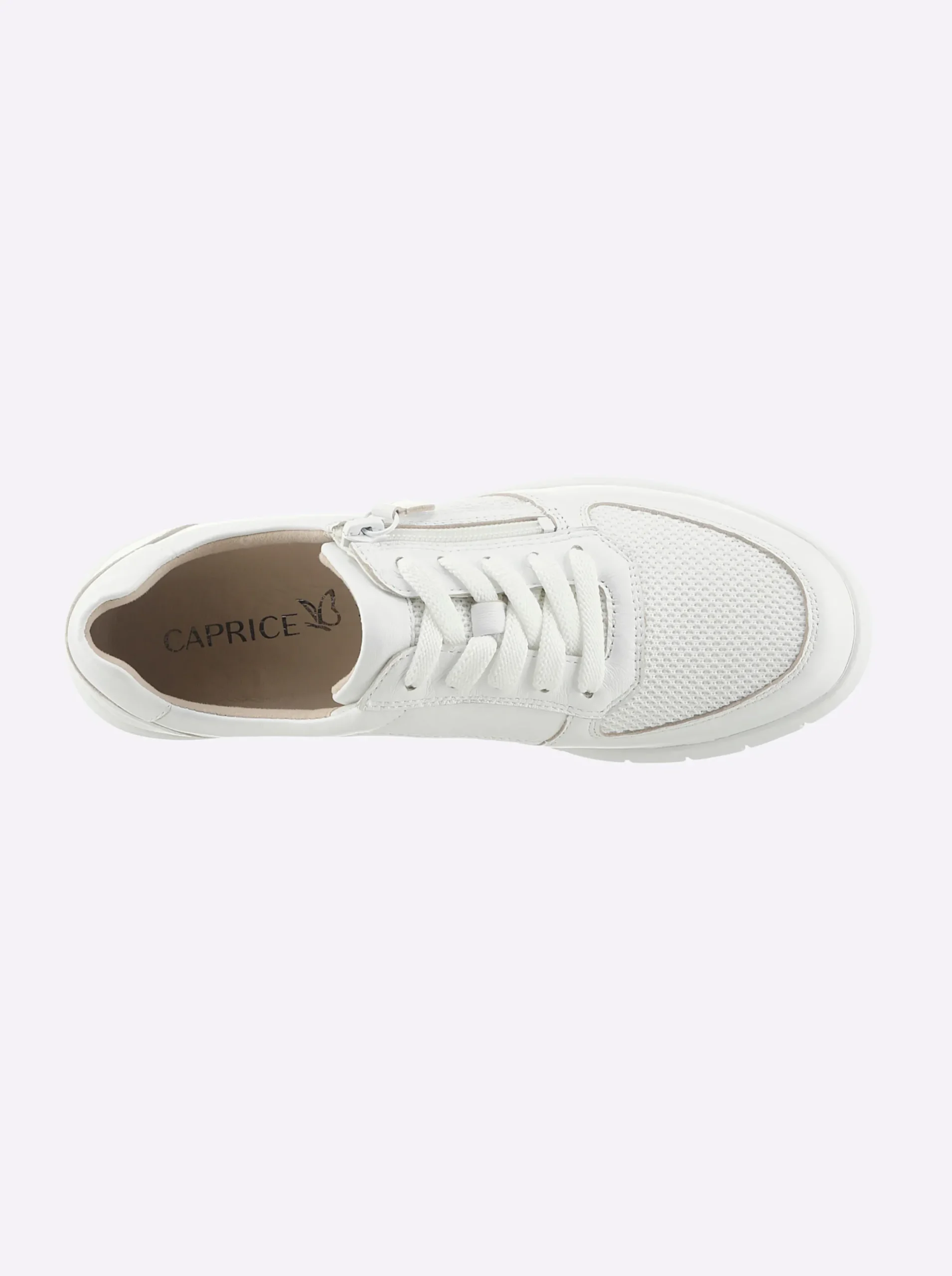 Sneakers & Schnürer|Caprice Sneaker weiß