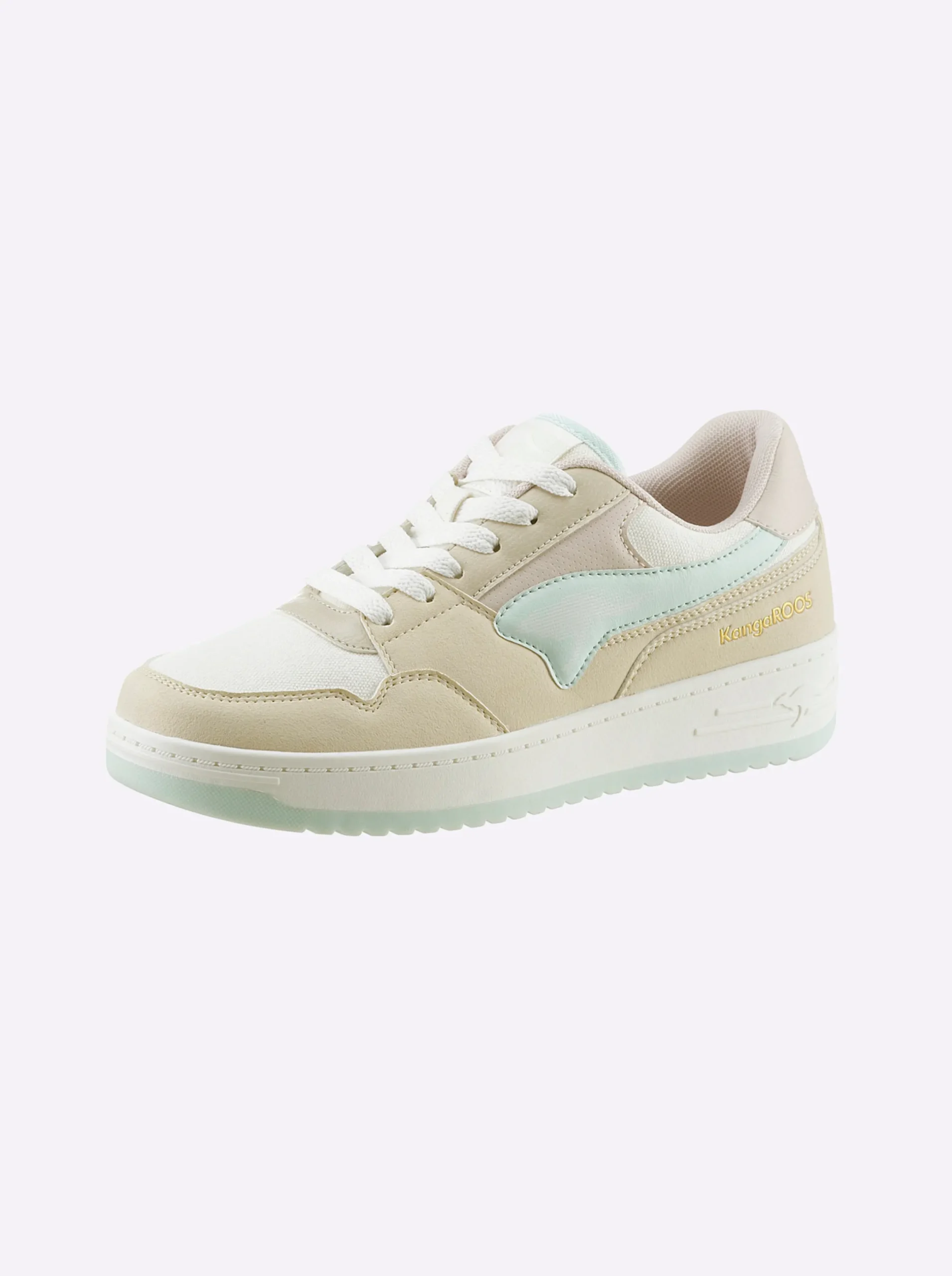 Sneakers & Schnürer|KangaROOS Sneaker beige-mint