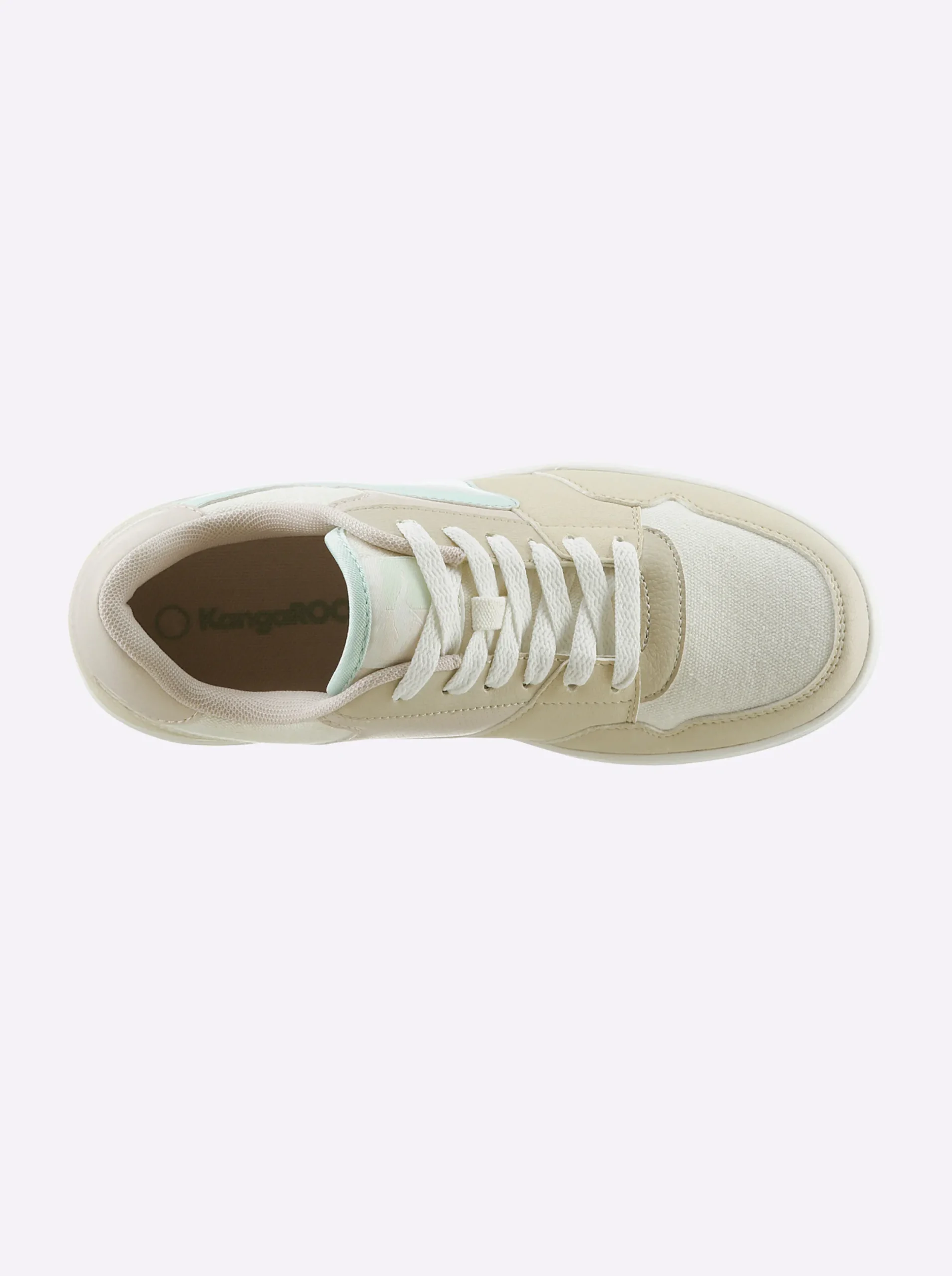 Sneakers & Schnürer|KangaROOS Sneaker beige-mint