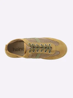 Sneakers & Schnürer|heine Sneaker gelb-khaki