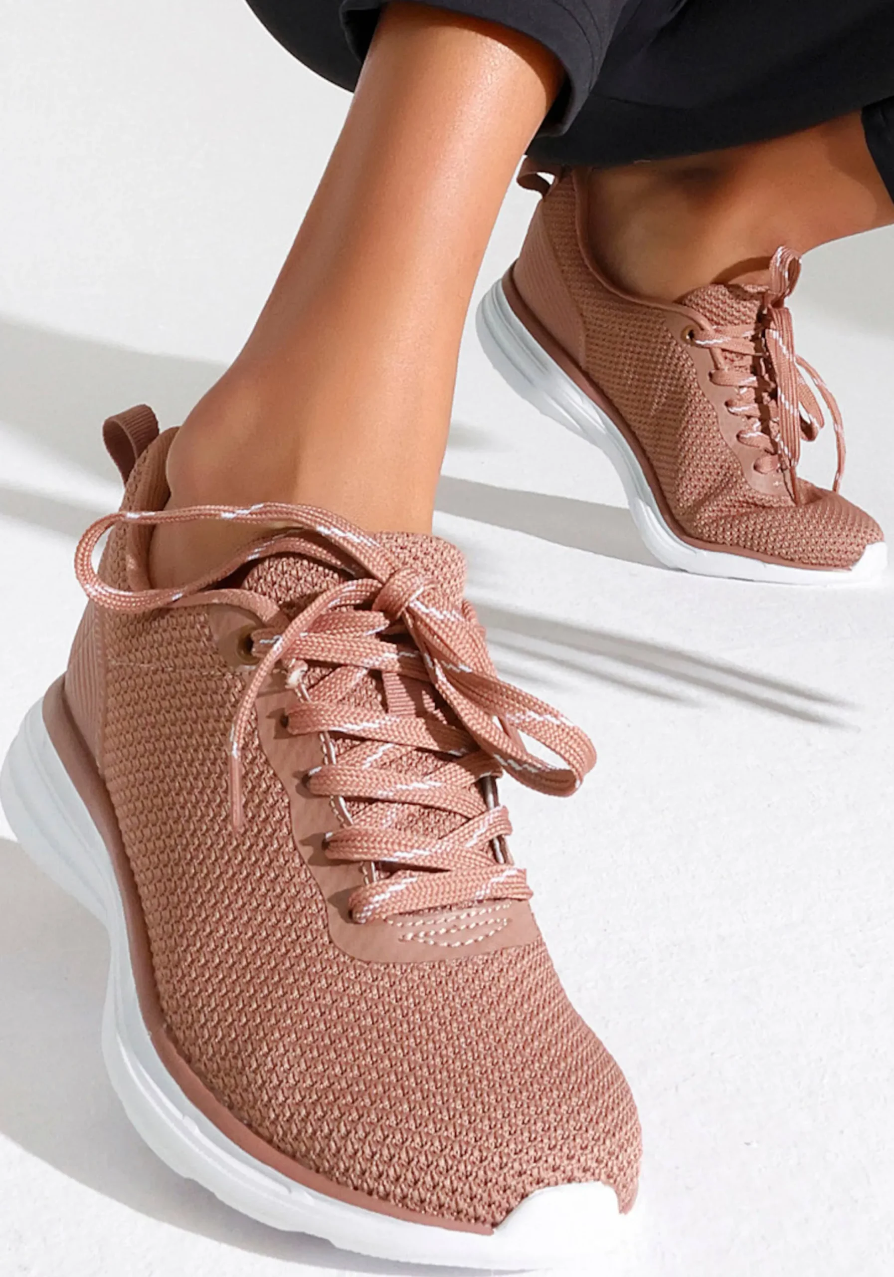 Sneakers & Schnürer|LASCANA Sneaker altrosa