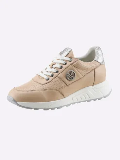 Sneakers & Schnürer|heine Sneaker nude-silberfarben
