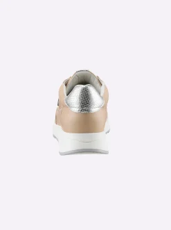 Sneakers & Schnürer|heine Sneaker nude-silberfarben