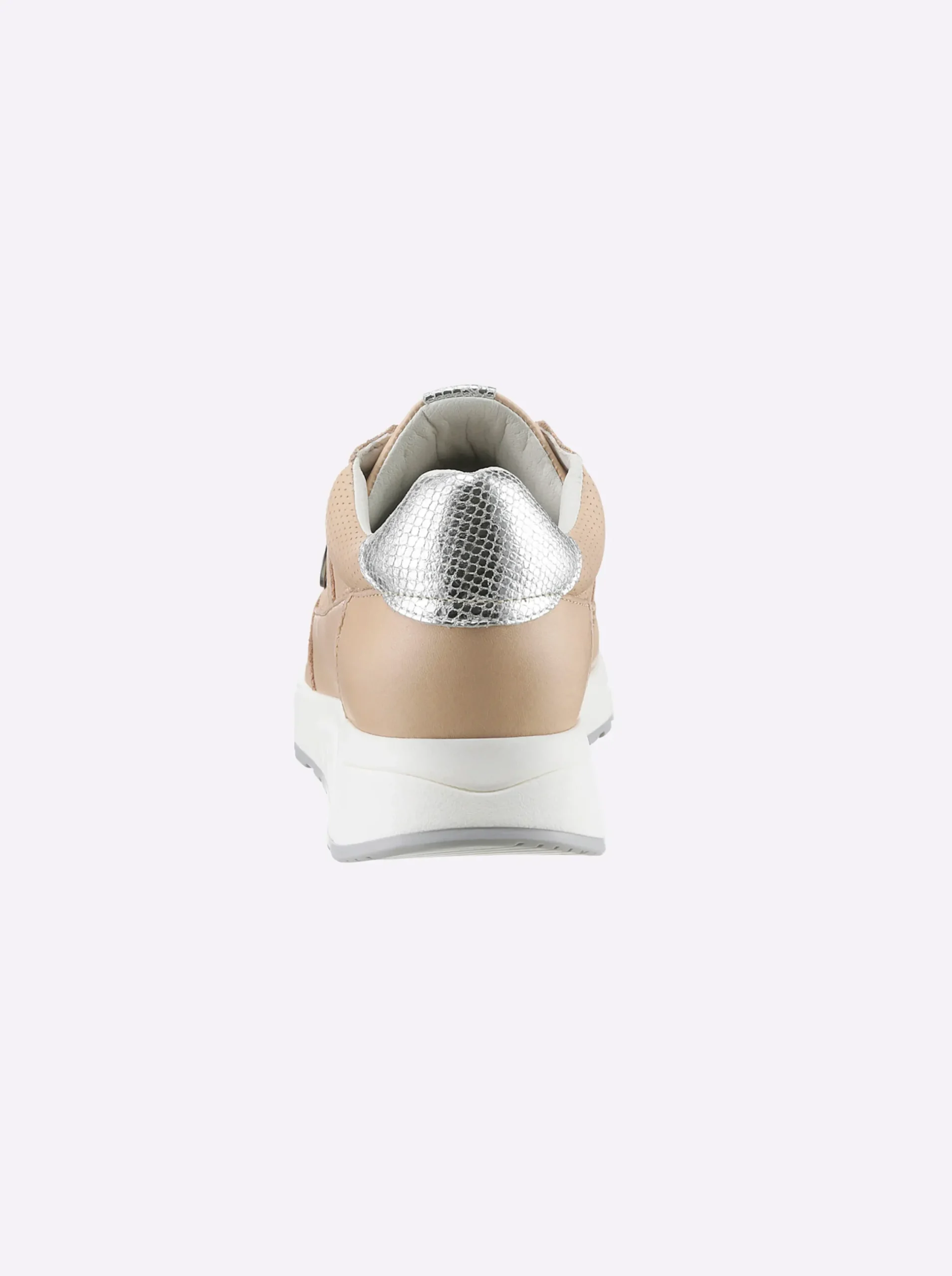 Sneakers & Schnürer|heine Sneaker nude-silberfarben