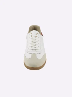 Sneakers & Schnürer|heine Sneaker weiß-rot-metallic
