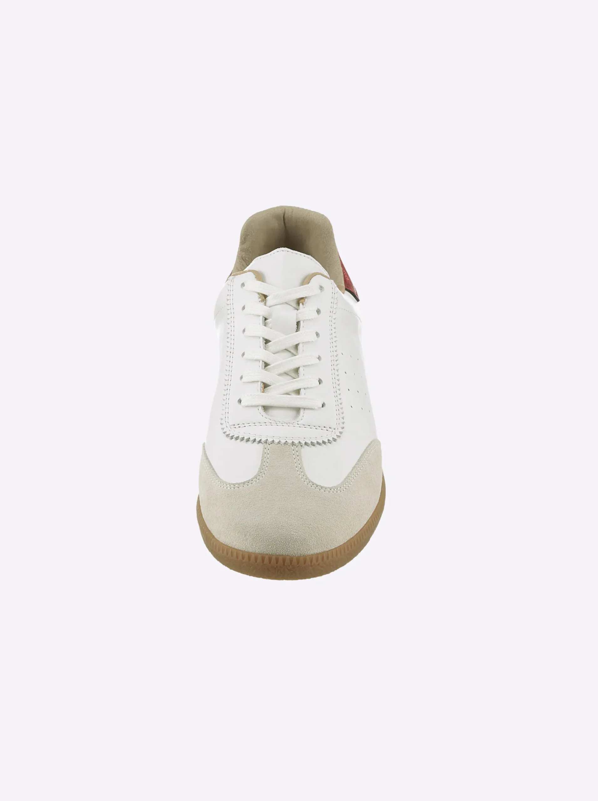 Sneakers & Schnürer|heine Sneaker weiß-rot-metallic