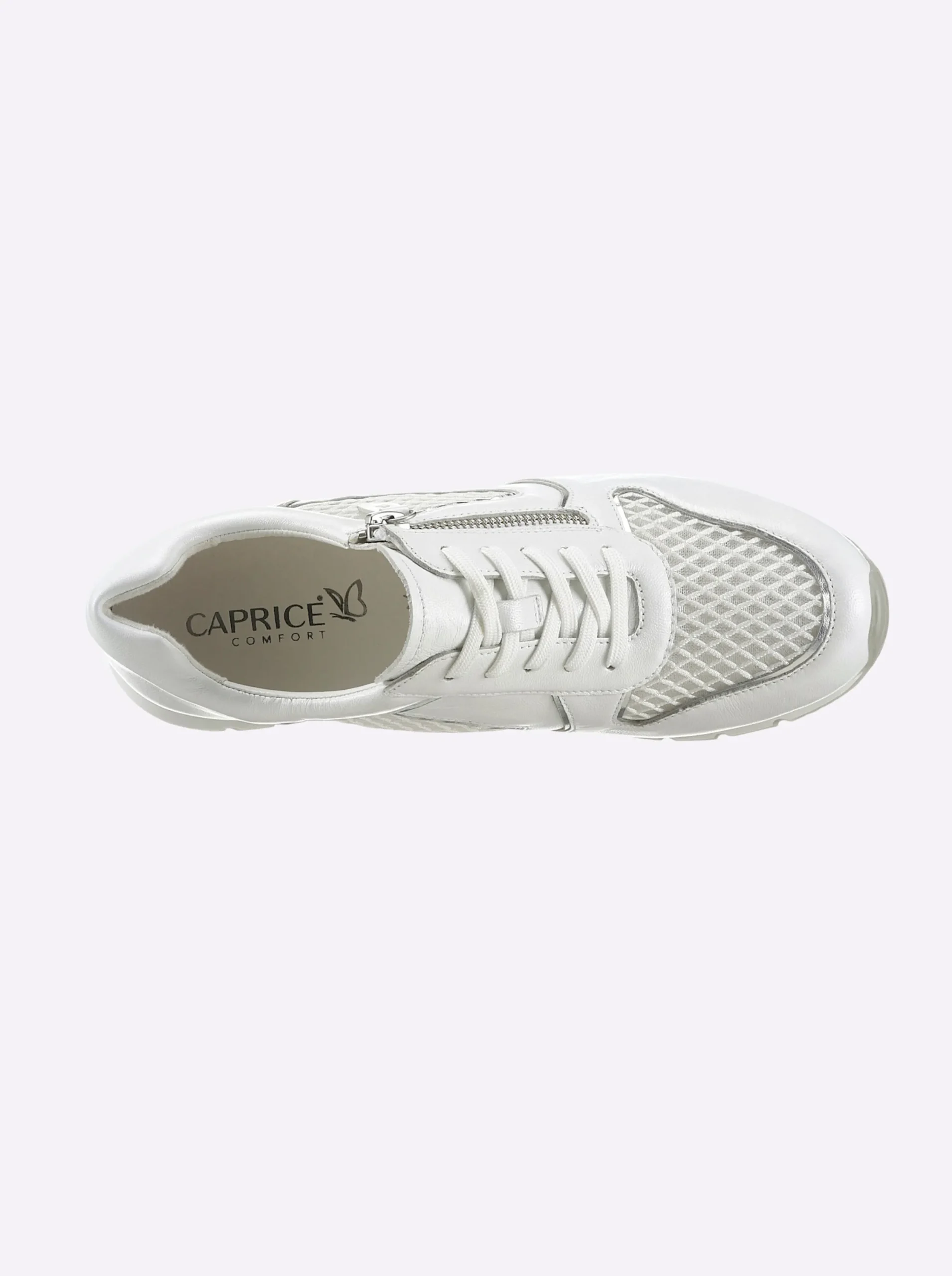 Sneakers & Schnürer|Caprice Sneaker weiß