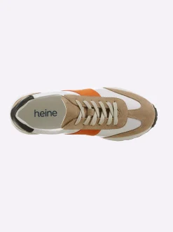 Sneakers & Schnürer|heine Sneaker weiß-orange