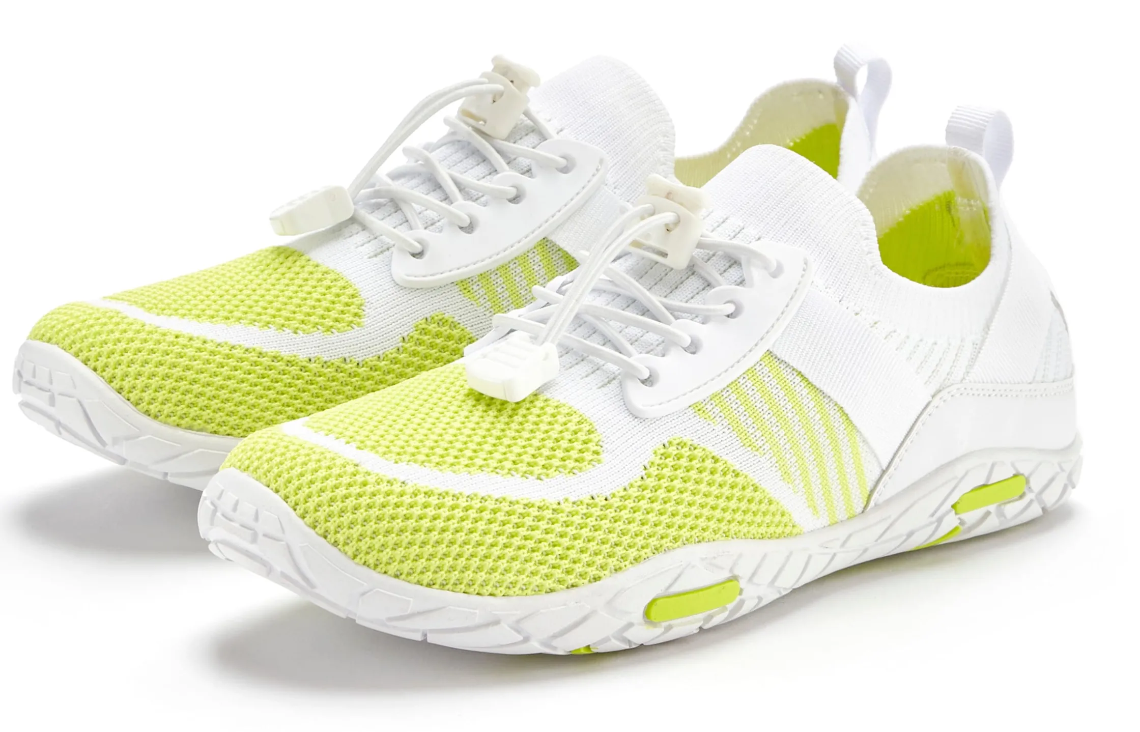 Sneakers & Schnürer|LASCANA Sneaker weiß/lime