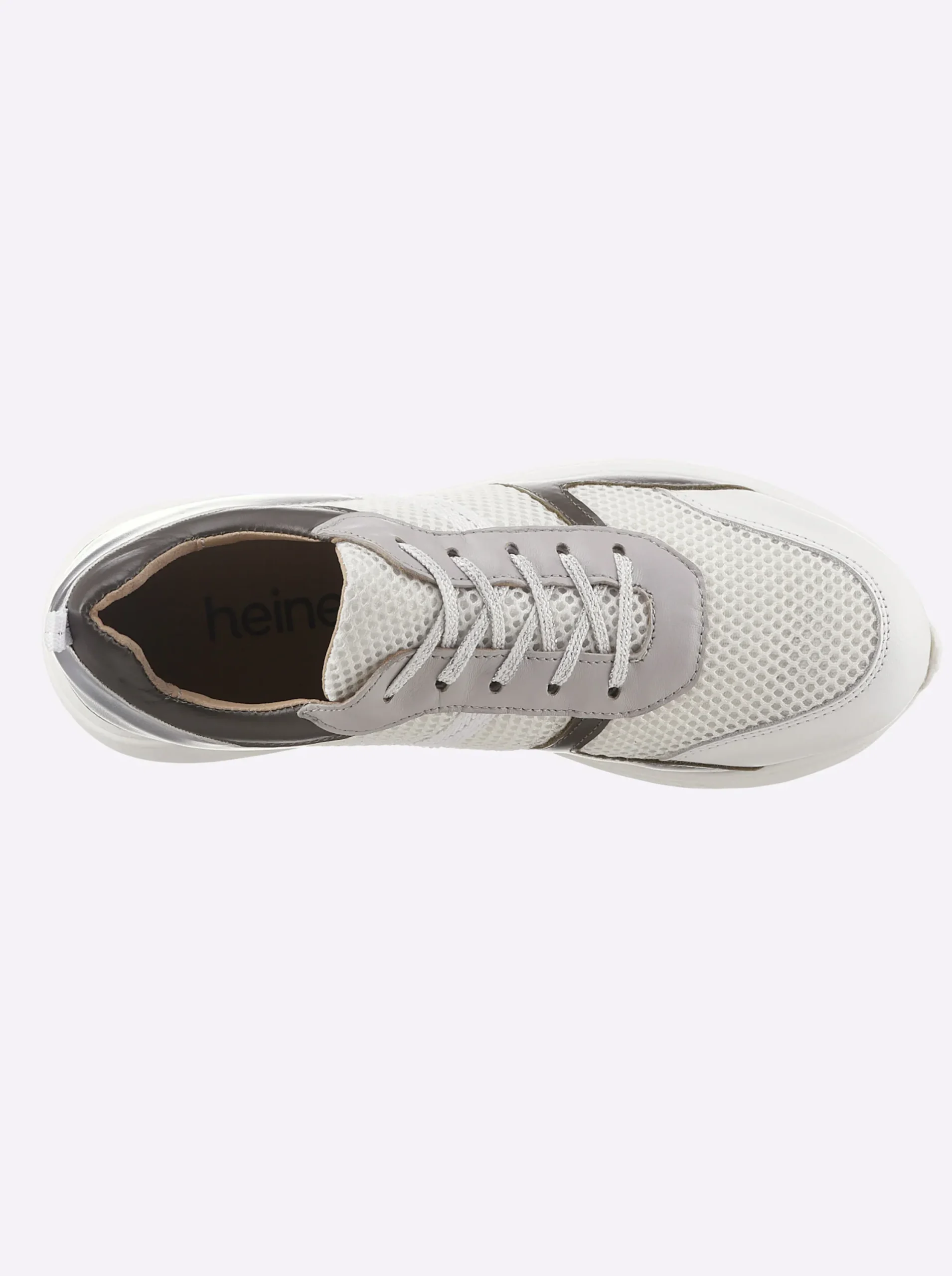 Sneakers & Schnürer|heine Sneaker weiß-khaki