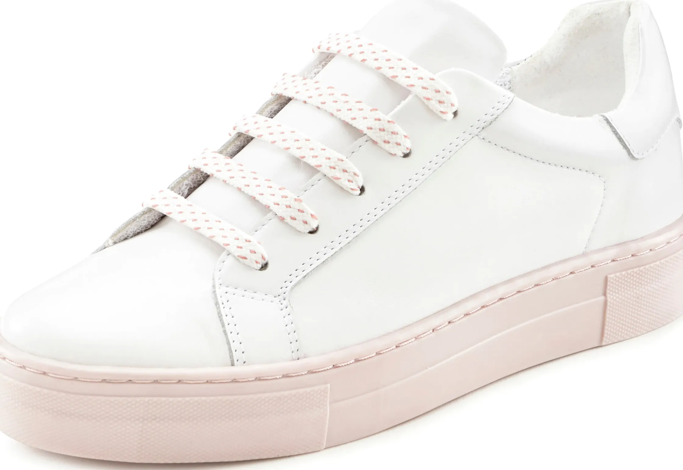 Sneakers & Schnürer|Elbsand Sneaker weiß-rosé