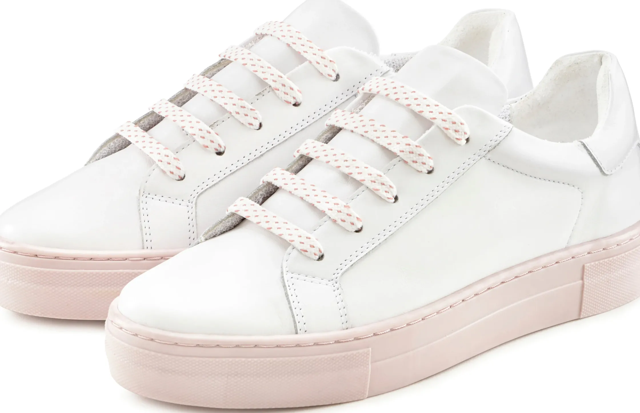 Sneakers & Schnürer|Elbsand Sneaker weiß-rosé